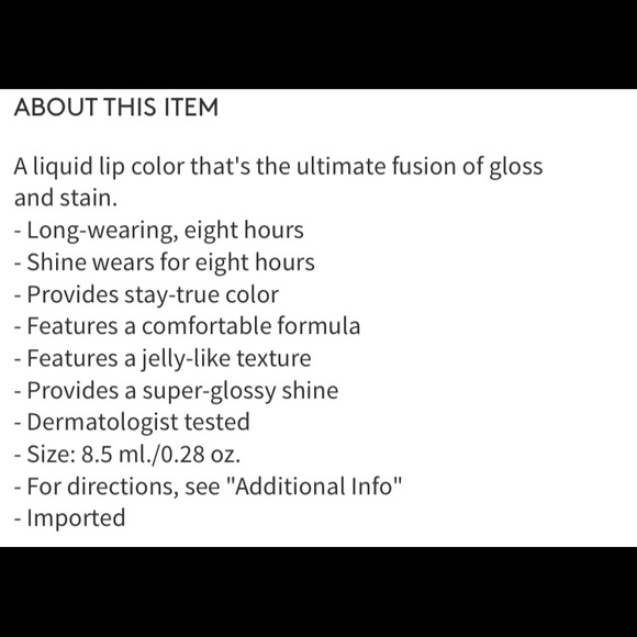 🆕 MAC - Versicolour Stain in Ceaseless Energy - Picture 3 of 5